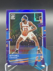 2020-21 Panini Donruss Optic #99 Mitchell Robinson Purple Prizm New York Knicks